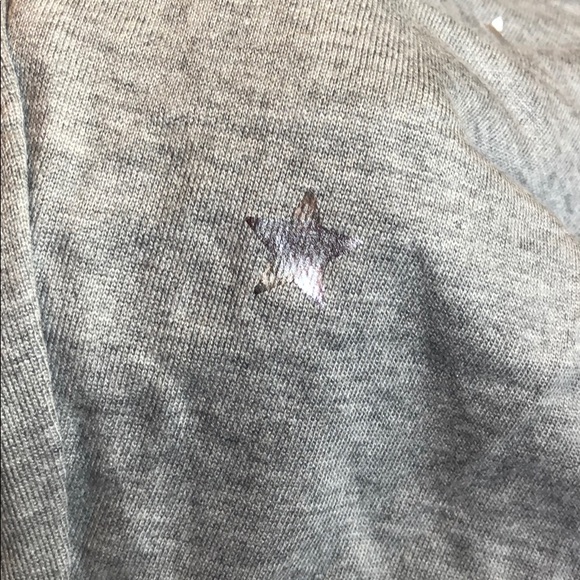 Flowers by Zoe Metallic Star distressed joggers - Picture 3 of 4